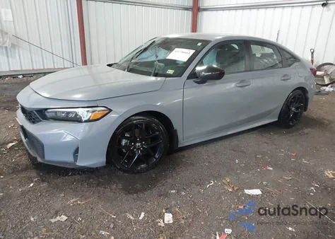 2025 Honda Civic Sport z USA, uszkodzony, nr VIN 2HGFE2F59SH506565